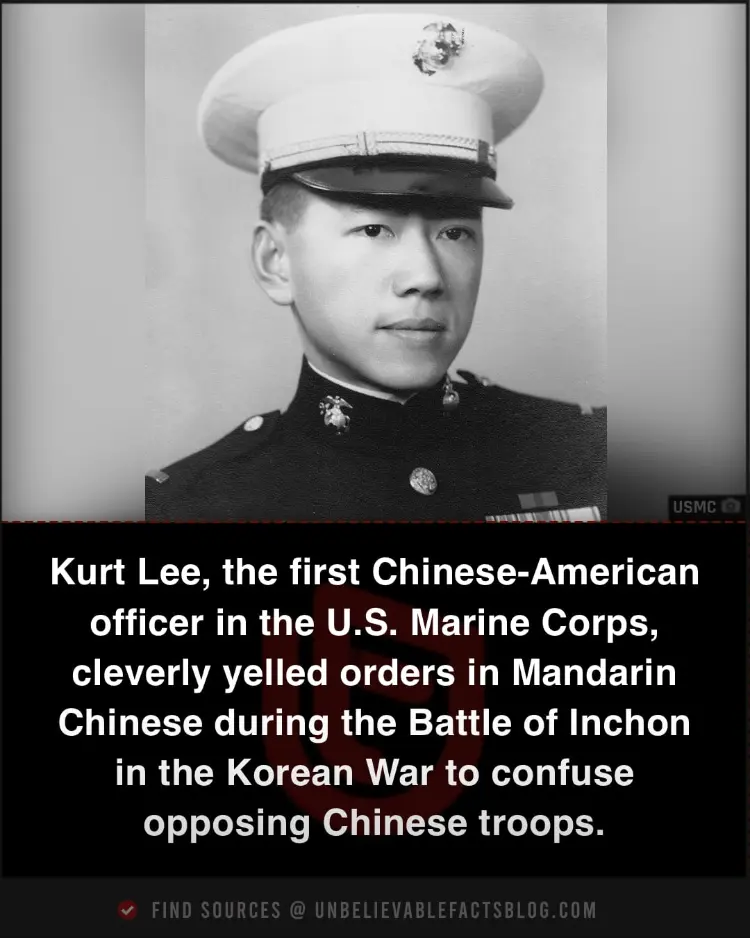 Kurt Lee used Mandarin to confuse enemies