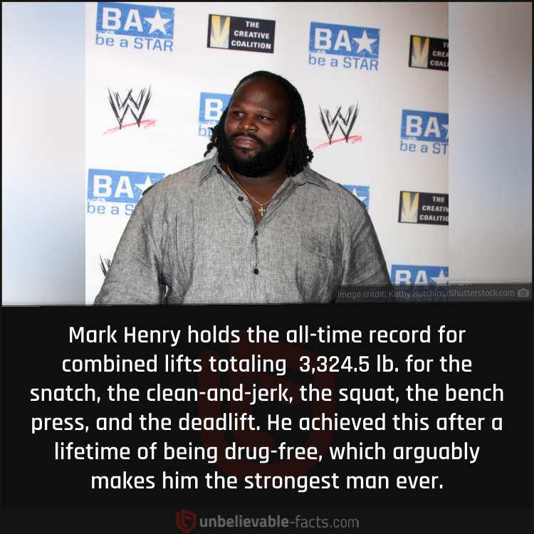 Mark Henry is Arguably the Strongest Man Ever