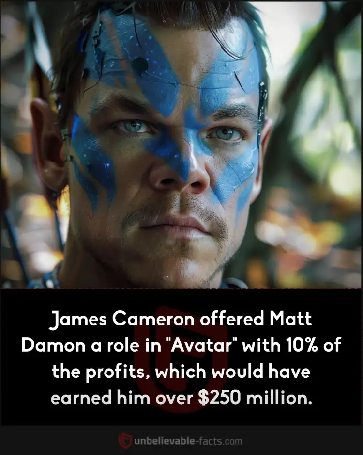 Matt Damon a role in "Avatar"