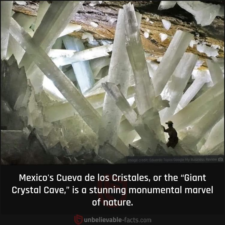 Mexico’s Giant Crystal Cave