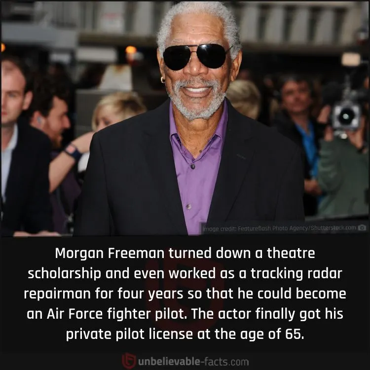 Morgan Freeman's Journey in Aviation