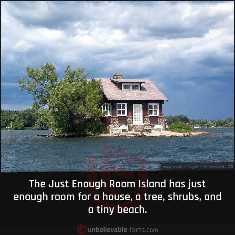 One of the Smallest Habitable Islands in the World One of the Smallest Habitable Islands in the World