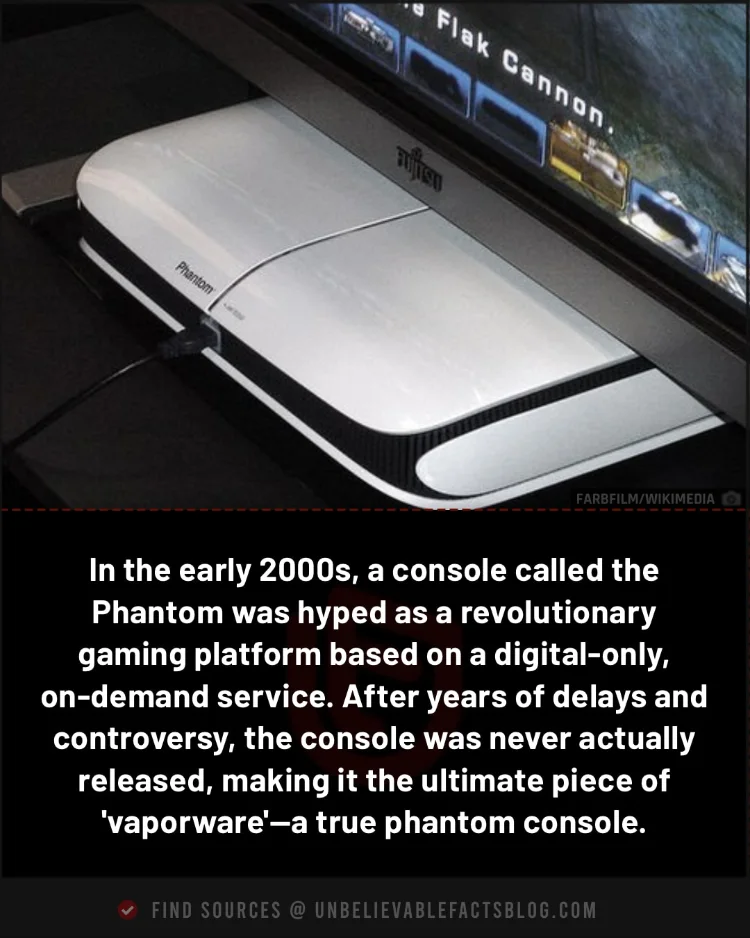 Phantom gaming console Phantom gaming console