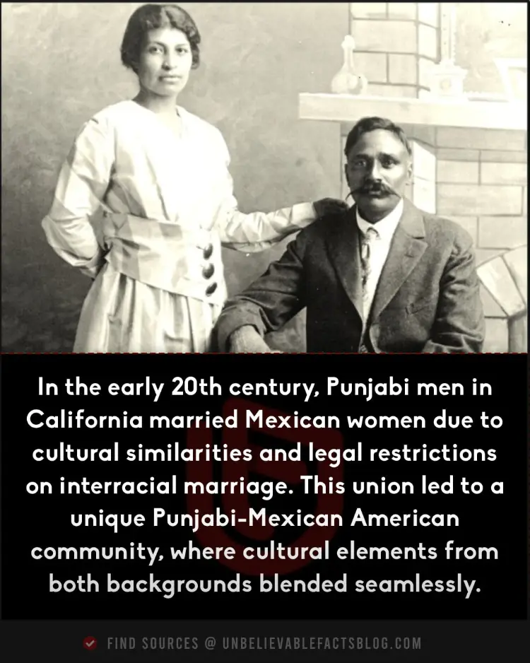 Punjabi men married Mexican women