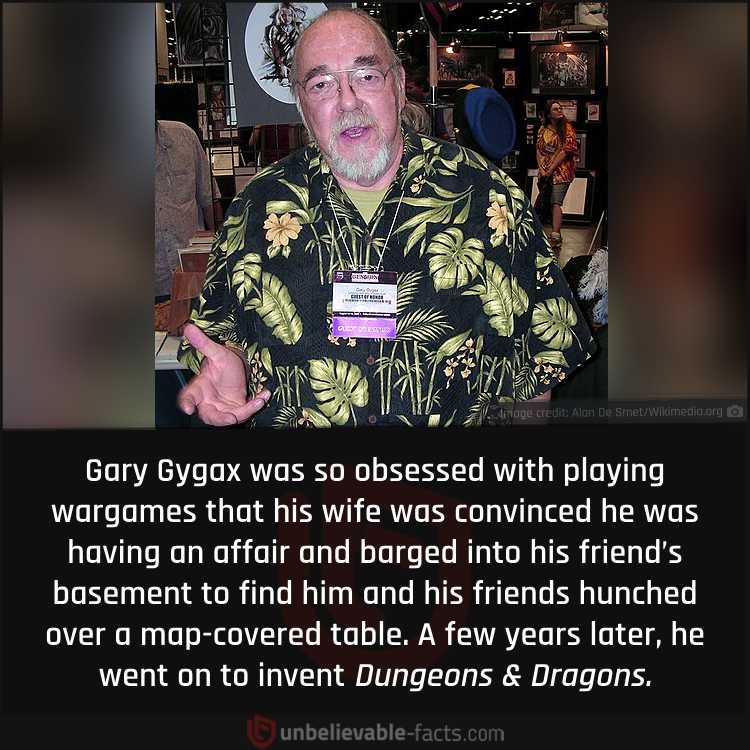 Role-playing Game Obsession of D&D’s Inventor