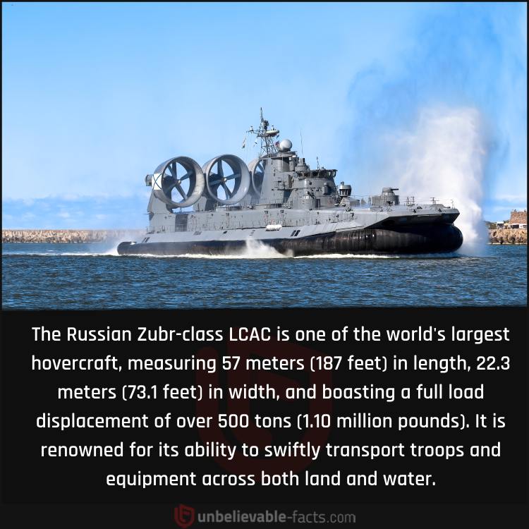 Russian Zubr-class LCAC