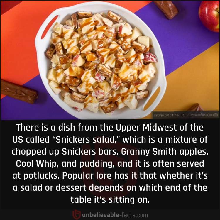 “Snickers Salad” – Dessert or Salad?