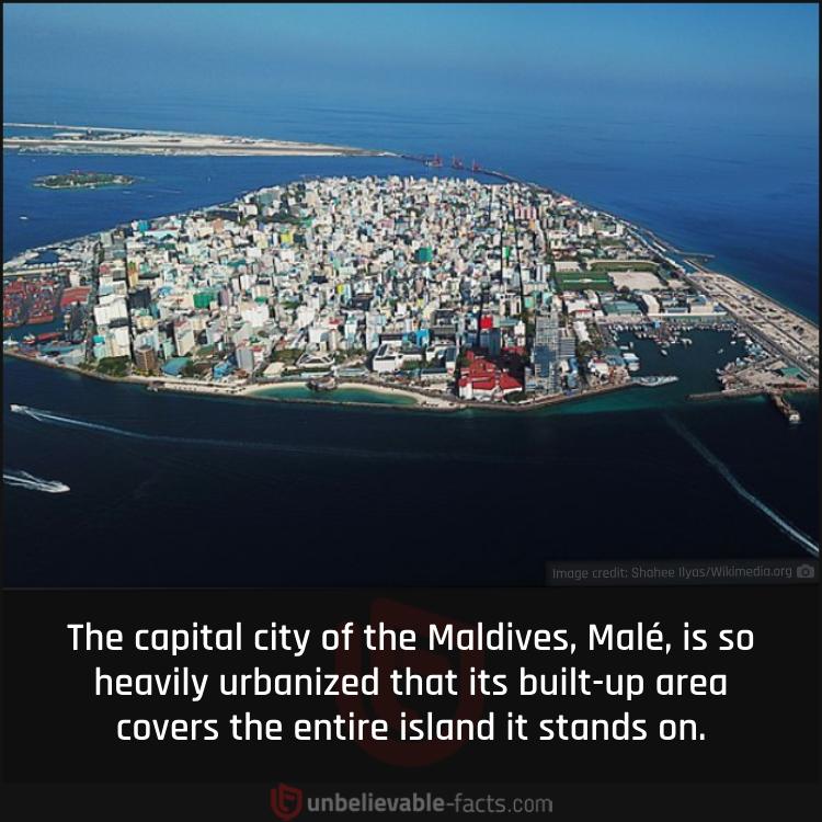 The Maldives’ Capital City Covers a Whole Island