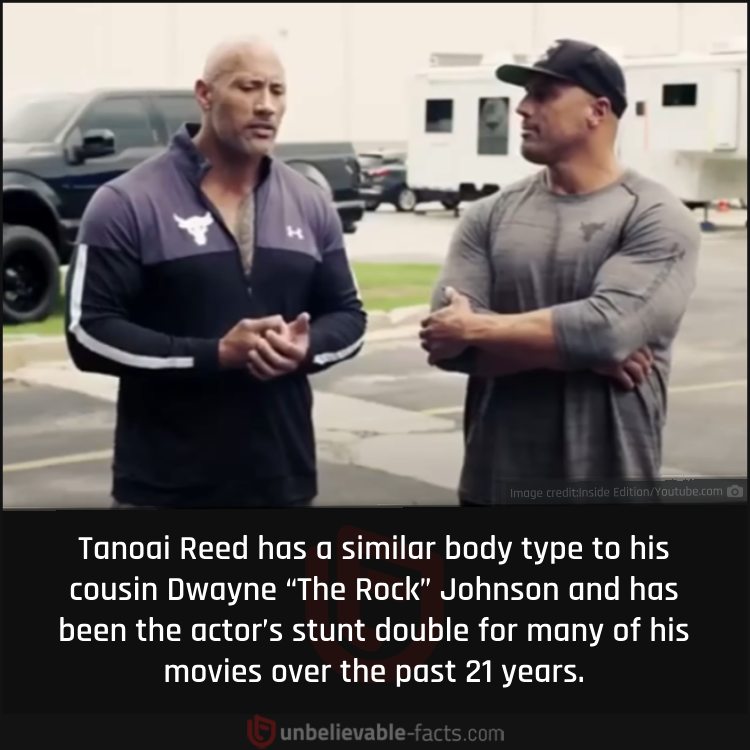 The Rock’s Cousin and Stunt Double