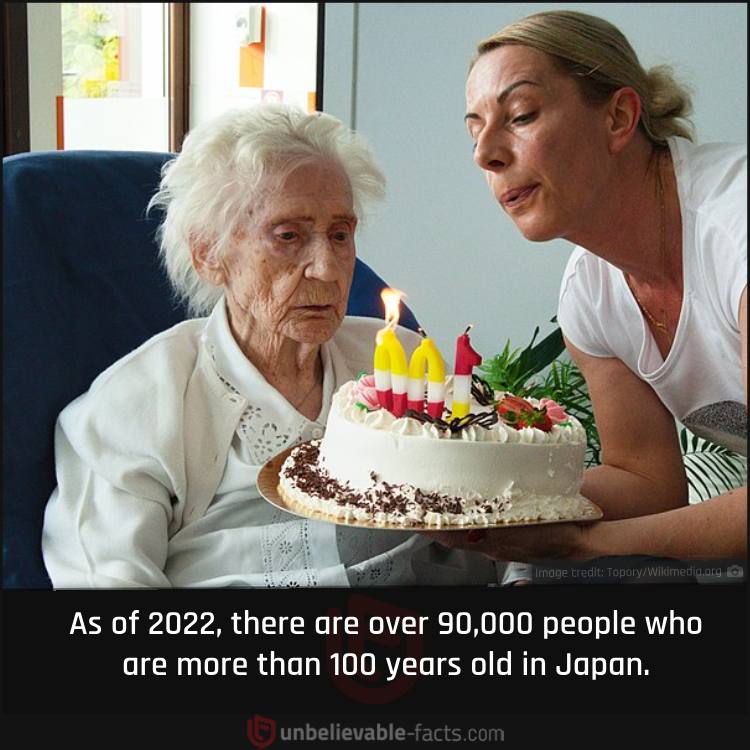 There Are an Incredible Number of Centenarians in Japan