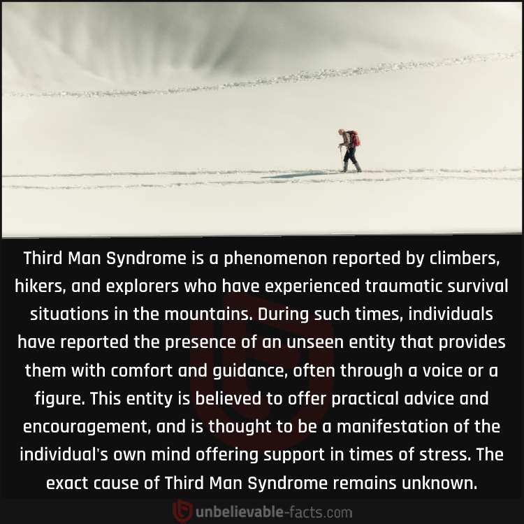 Third Man Syndrome