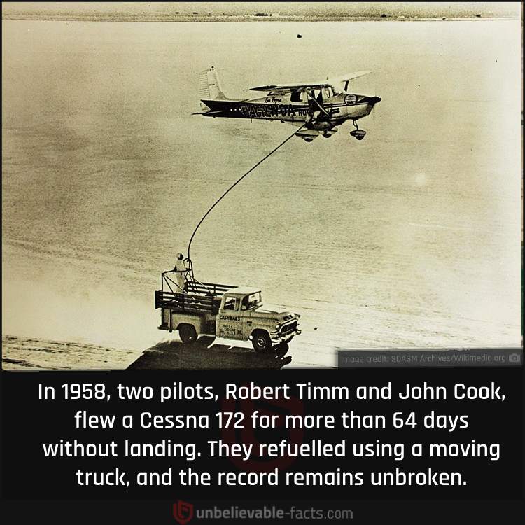 Two Pilots Who Flew for Two Months