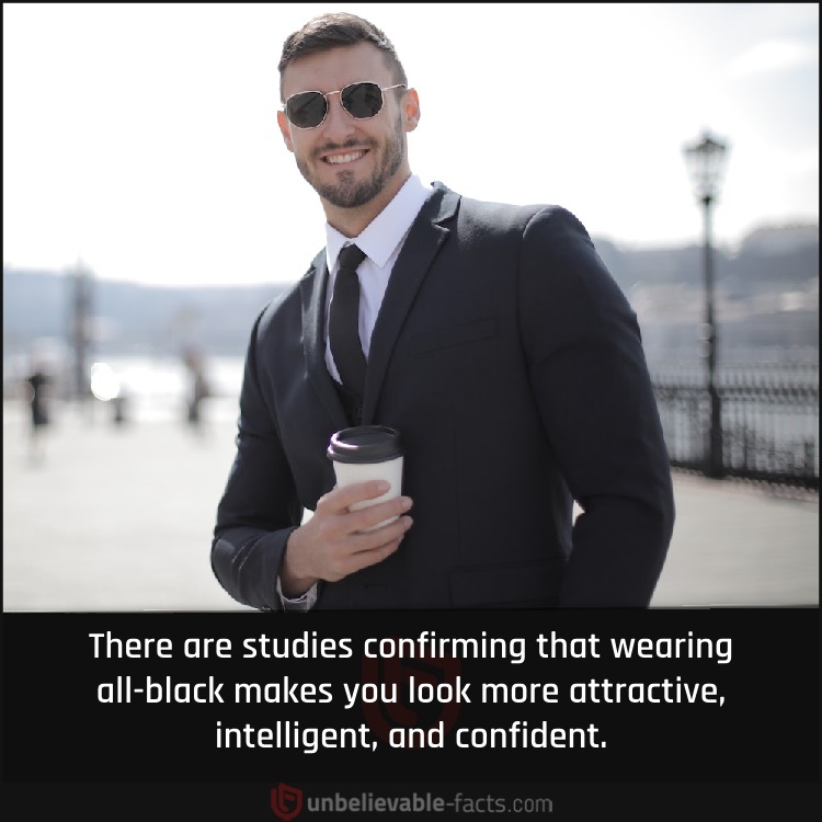 Wearing Black Makes You Attractive