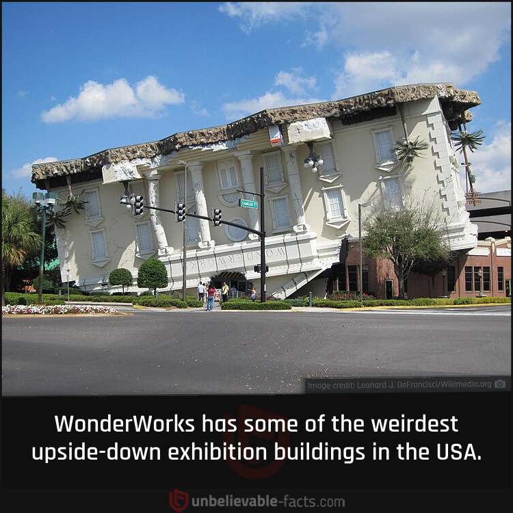Weirdest Upside-down Buildings