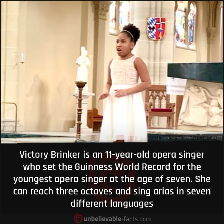 Youngest Female Opera Singer