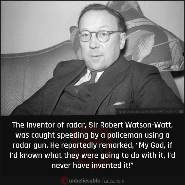 inventor of radar, Sir Robert Watson-Watt