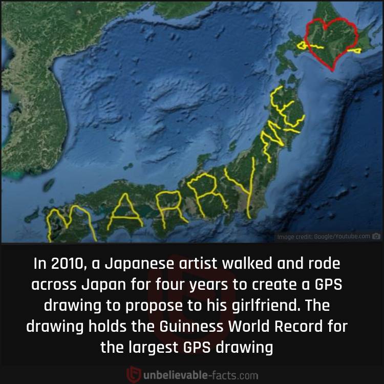 Largest GPS Drawing