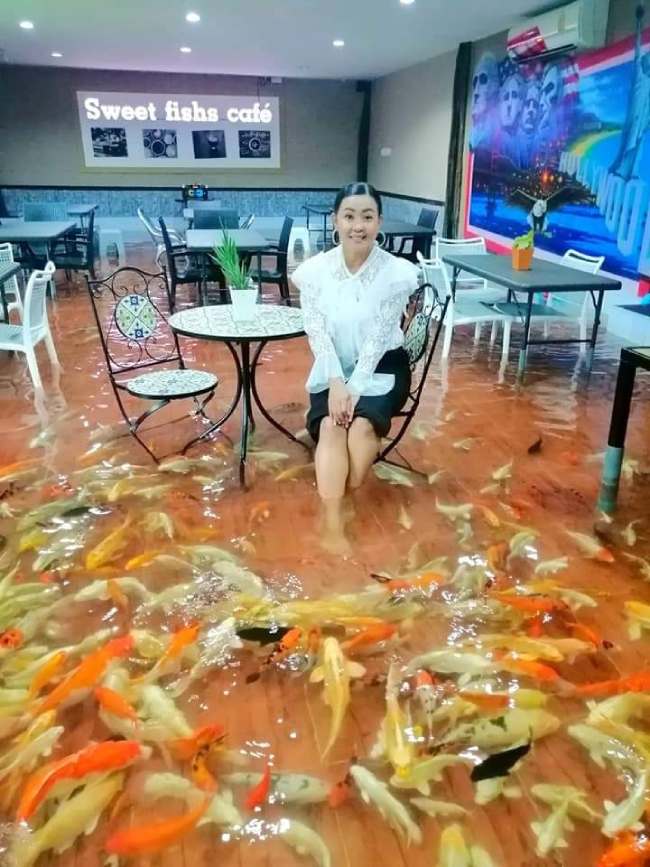 Fish cafe in Thailand