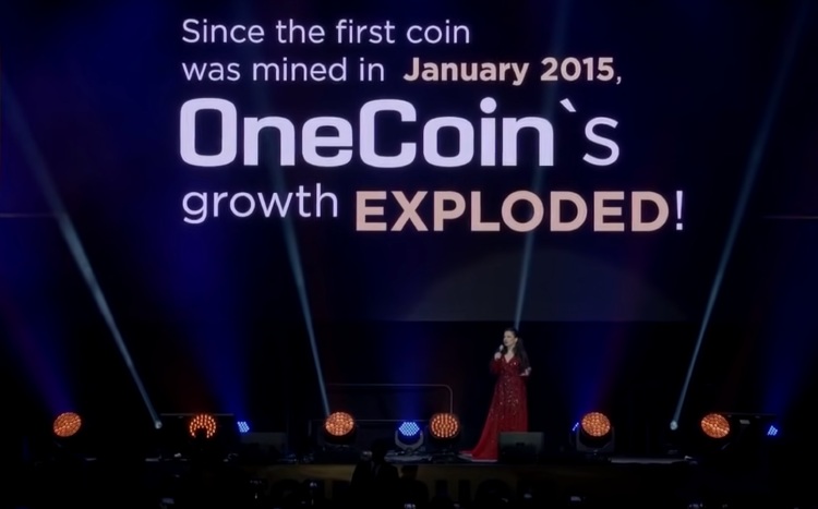 Ruja Ignatova’s Promotional Event for OneCoin