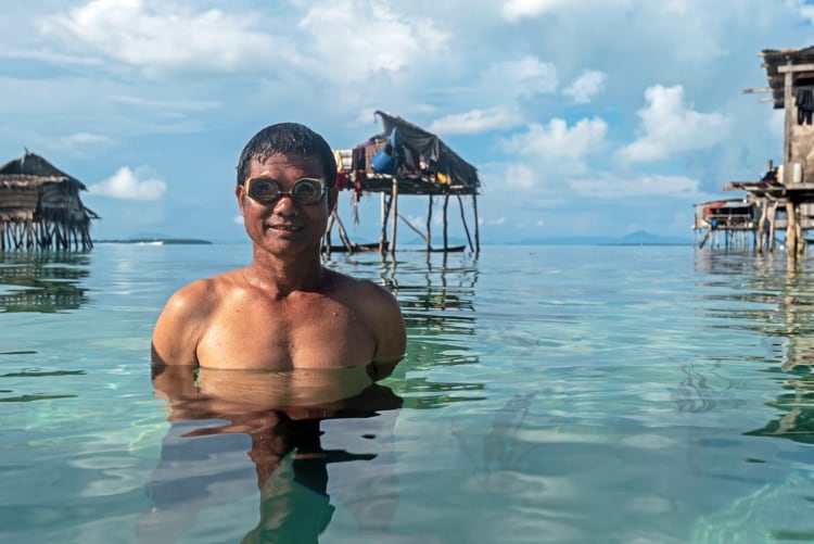  Bajau Laut are exceptional divers