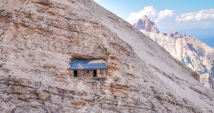 Buffa Di Perrero House on the Dolomite Ranges
