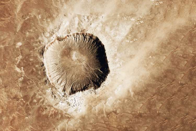 The Meteor Crater of Arizona