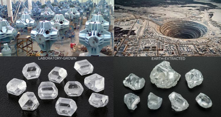 Lab-grown diamonds vs. natural diamonds