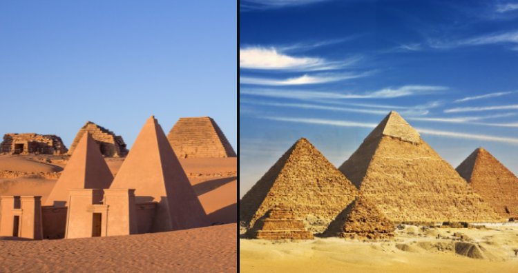 Sudan and Egyptian Pyramids