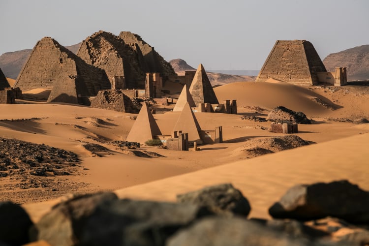 The Meroë Pyramids