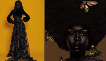 Picture “Queen of the Dark”, model Nyakim Gatwech, Is a Sensation Because of Her Beautiful, Dark Skin