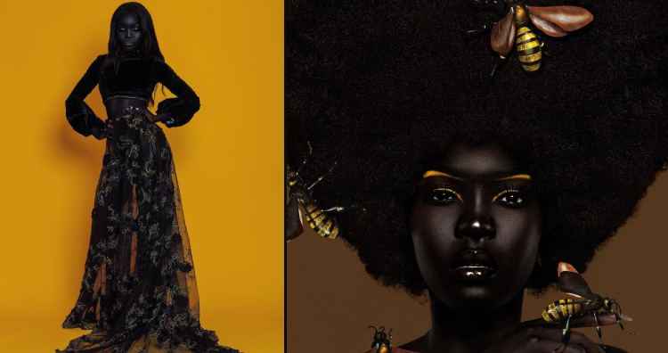 Model Nyakim Gatwech is a Sensation Because of Her Dark Skin