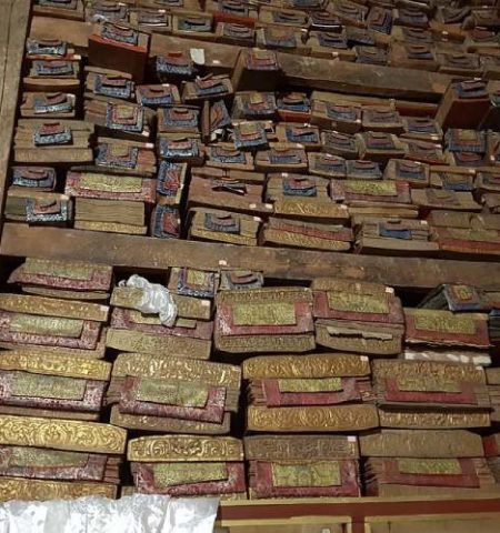 Picture A Library Discovered Behind a Wall in the Sakya Monastery Has 84,000 Unread Manuscripts!