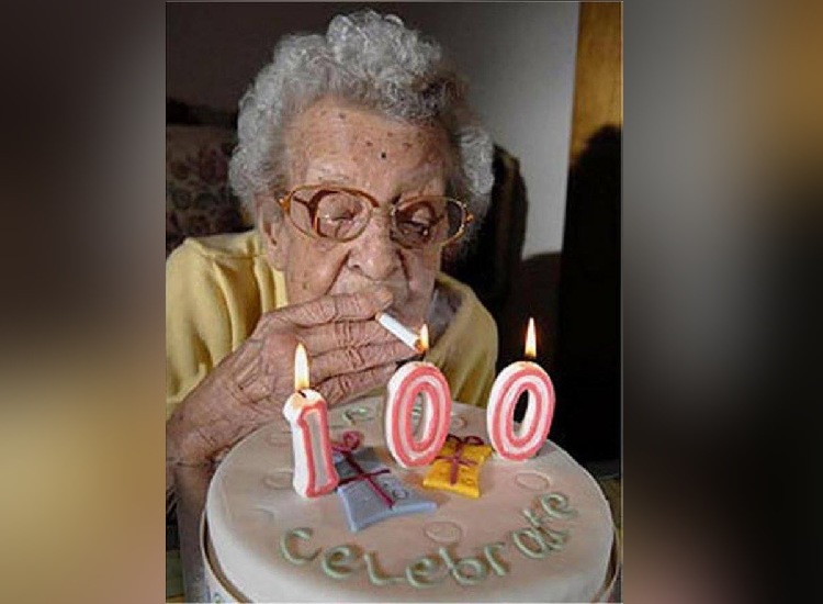 Jeanne Calment's 100th Birthday