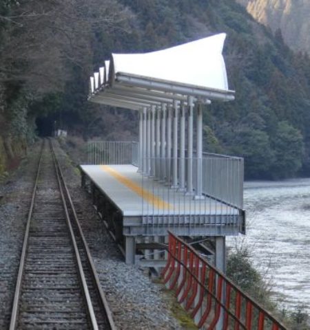 Picture Seiryu Miharashi in Japan is a Railway Station that Leads to Nowhere!