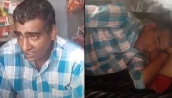 Picture A Man in India Sleeps 300 Days a Year