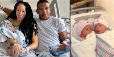 Picture Ohio Couple Welcomes Twins on Their Shared Birthday