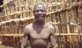 Picture An African Man Has Been Living in Isolation for 55 Years Due to His Fear of Women