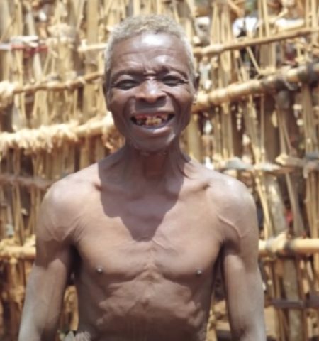 Picture An African Man Has Been Living in Isolation for 55 Years Due to His Fear of Women