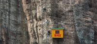 Picture The ‘World’s Most Inconvenient’ Convenience Store Hangs 120m Above the Ground on a Steep Cliff!