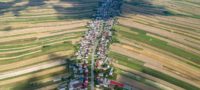 Picture All 6,000 Residents in This Polish Village Live on a Single Street