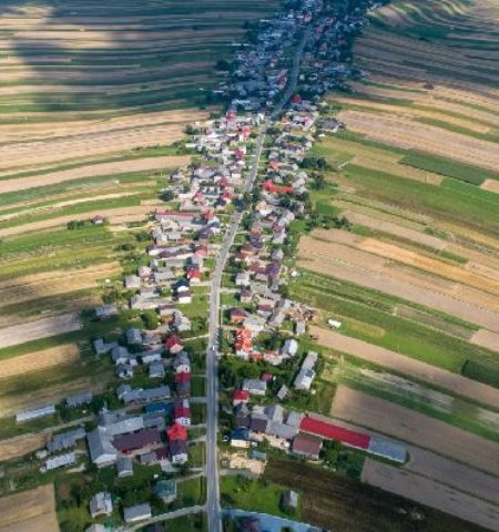 Picture All 6,000 Residents in This Polish Village Live on a Single Street