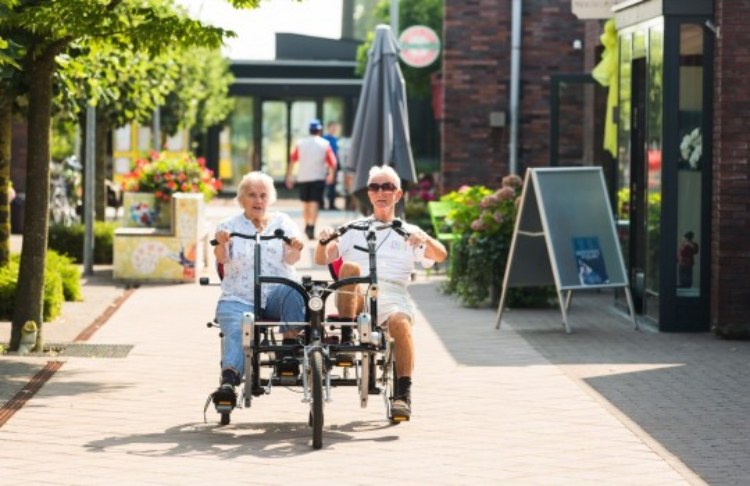 The Dutch dementia village is a secure community where patients can lead ordinary lives.