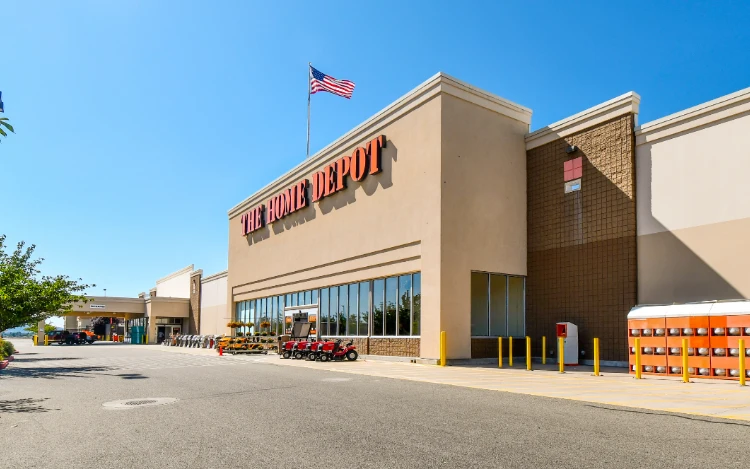 A Home Depot store in Washington.