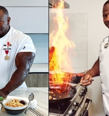 Picture Andre Rush, Who Is a Massive, Musclebound Army Veteran, Was Once the White House Chef