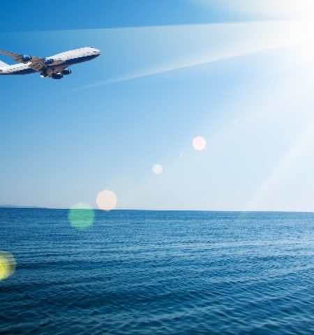 Picture Why Do Flights Take a Curved Rather than a Straight Route when Flying Over the Pacific Ocean?