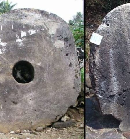 Picture The Tiny Island that Uses Giant Stones as Currency