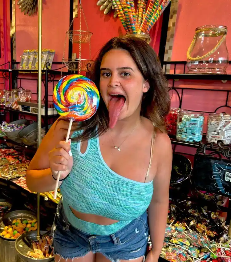 TikTok Starâ€™s Super Long Tongue