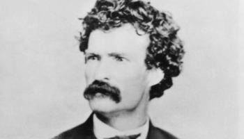 Picture Mark Twain and Halley’s Comet