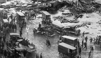 Picture 10 Times, the Streets Were Flooded with Something that Was Not Water