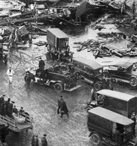 Picture 10 Times, the Streets Were Flooded with Something that Was Not Water